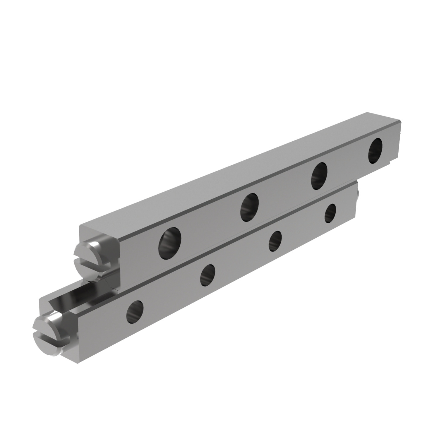 L1000.02-030 Crossed roller rail sets size 1 x 90mm Standard linear bearings sets consists of: 4 pcs. Rails, 2 pcs. roller cages, 8 pcs. end screws EC:20161965 WG:05063055211260