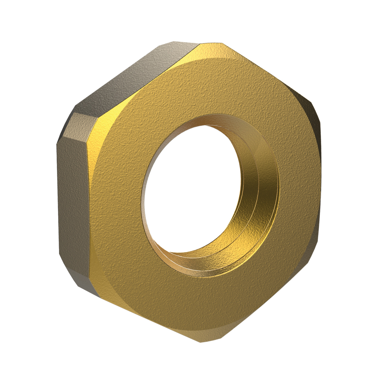 Product P0305.BR, Hexagon thin nuts unchamfered, DIN 439 / 